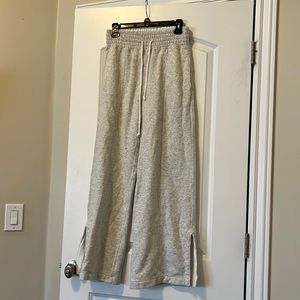 Abercrombie wide leg sweat pants